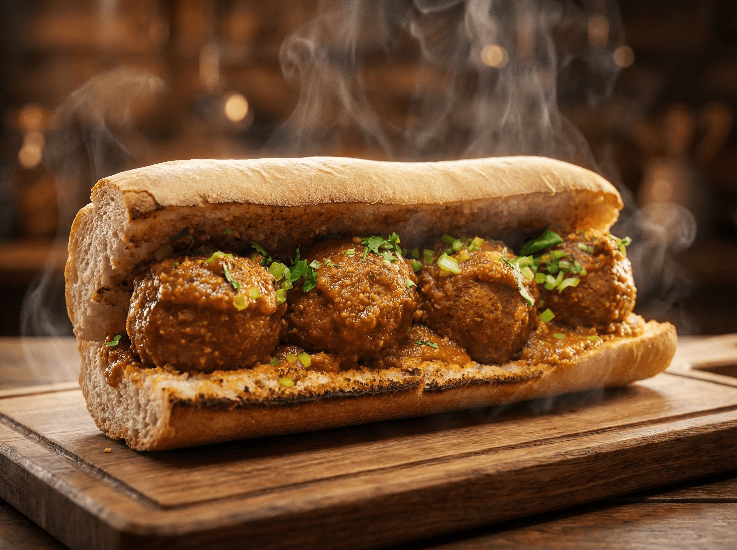 Mumbai Sub Sandwich - 100% plant-based and made from scratch at St.Veg