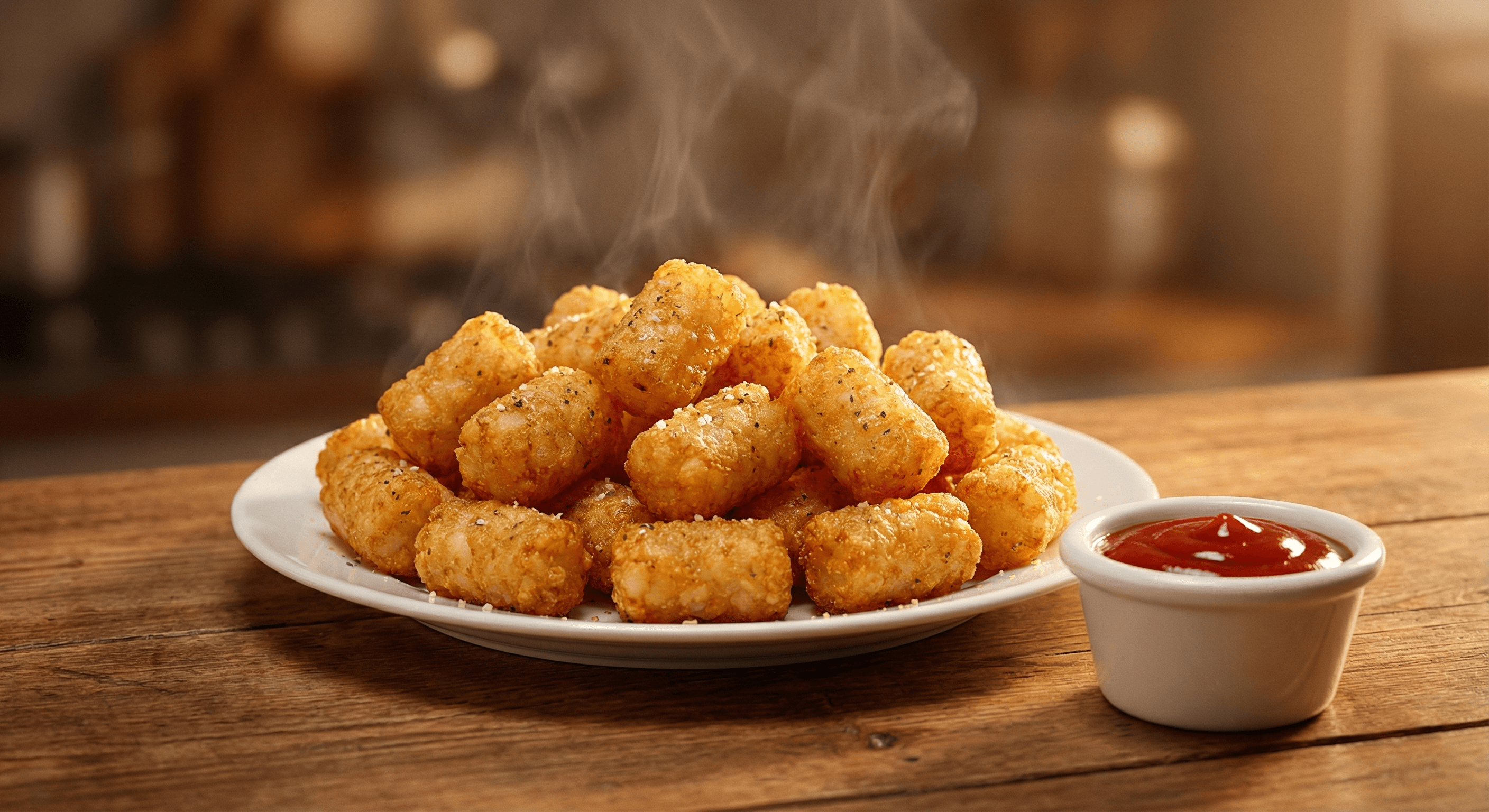 Crispy Tater Tots - 100% plant-based and made from scratch at St.Veg