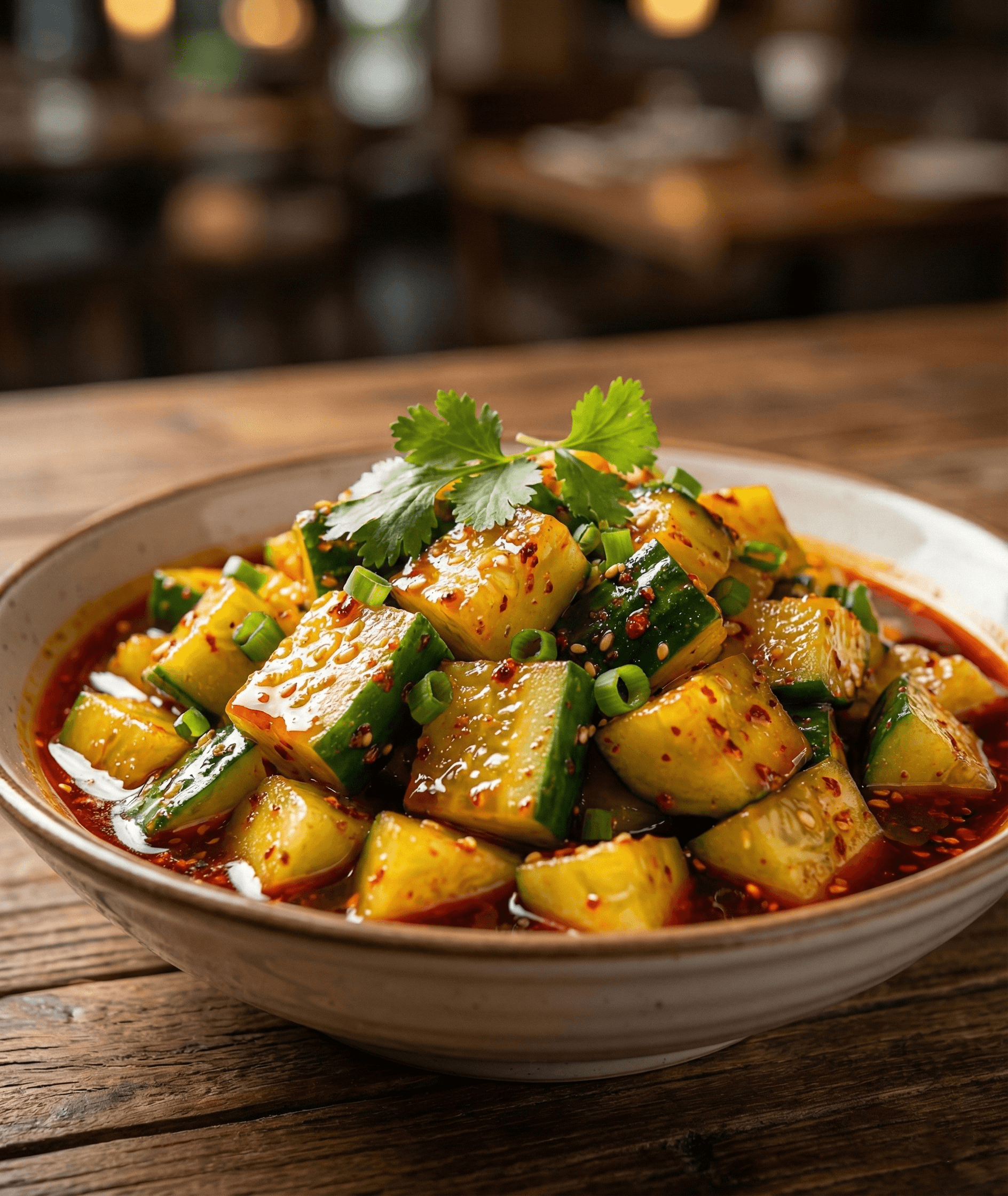 House Sauce Cucumber Salad