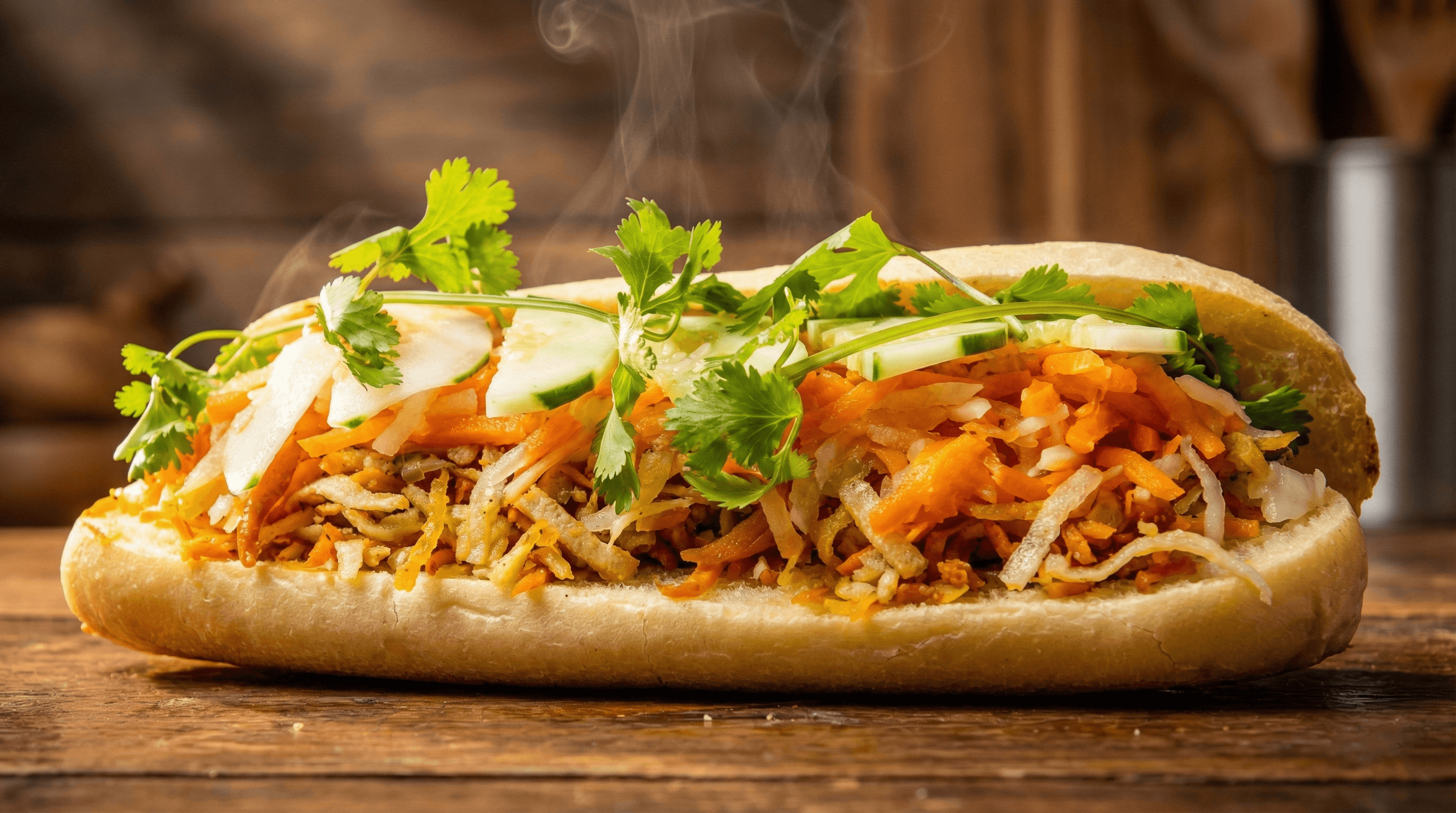 Shredded Medley Banh Mi