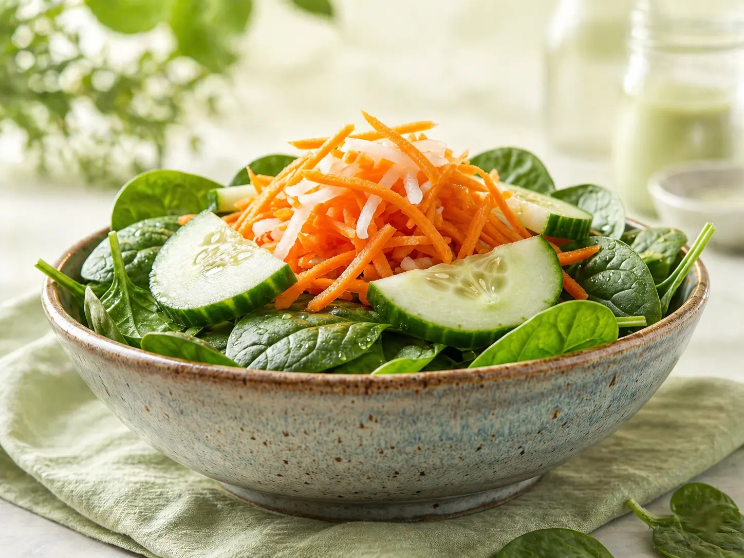 House Salad - 100% plant-based and made from scratch at St.Veg