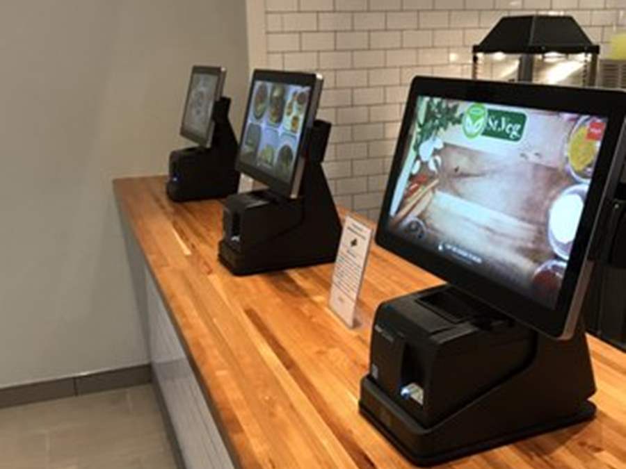 Self-ordering kiosks