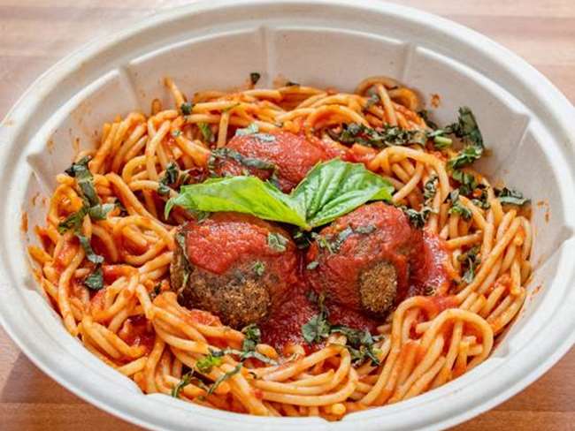 Spaghetti and Vegballs